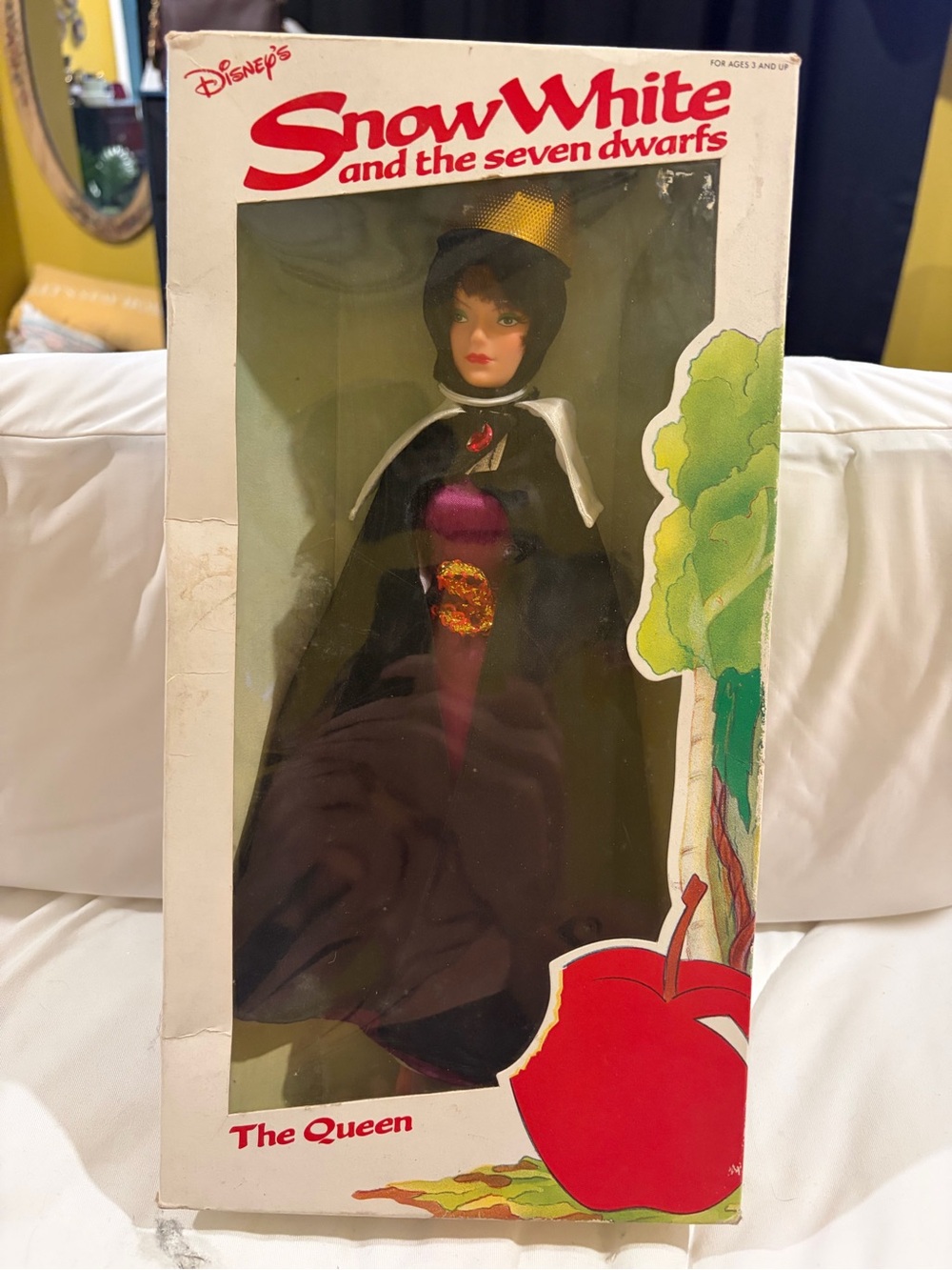 Rare Vintage 1980’s Bikin Disney’s Snow White “the Queen” Doll